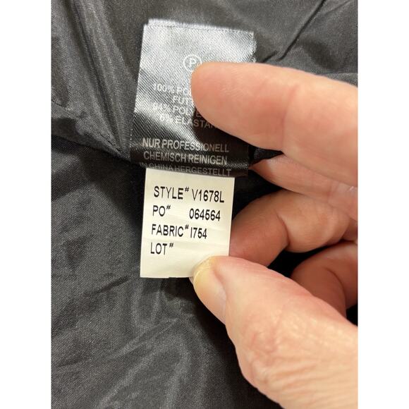 Amaryllis Anthropologie Spencer Velvet Smoking Jacket Blazer Dark Purple Small - Picture 5 of 12